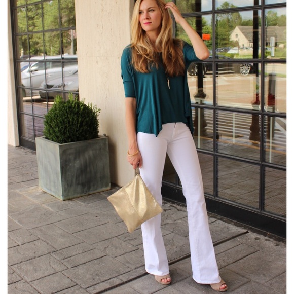 Anthropologie Denim - MIH Marrakesh White Flare Jeans